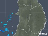 2019年01月13日の秋田県の雨雲レーダー