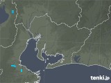 2019年01月16日の愛知県の雨雲レーダー