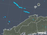 2019年01月24日の島根県の雨雲レーダー