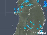 2019年02月23日の秋田県の雨雲レーダー