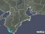 2019年02月25日の三重県の雨雲レーダー