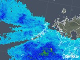 2019年03月02日の長崎県(五島列島)の雨雲レーダー