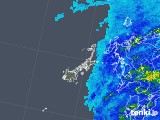 2019年03月06日の長崎県(五島列島)の雨雲レーダー