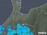 2019年04月17日の富山県の雨雲レーダー