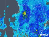 2019年04月26日の秋田県の雨雲レーダー