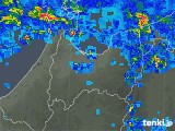 2019年06月07日の富山県の雨雲レーダー