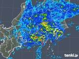 2019年06月10日の関東・甲信地方の雨雲レーダー