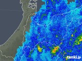 2019年06月10日の富山県の雨雲レーダー