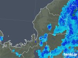 2019年06月10日の福井県の雨雲レーダー