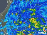 2019年06月10日の長野県の雨雲レーダー