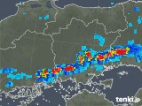 2019年06月10日の岡山県の雨雲レーダー