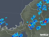 2019年06月11日の福井県の雨雲レーダー