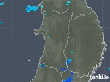 2019年06月15日の秋田県の雨雲レーダー