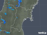 2019年06月17日の宮城県の雨雲レーダー