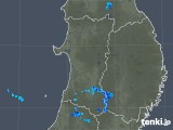 2019年06月17日の秋田県の雨雲レーダー