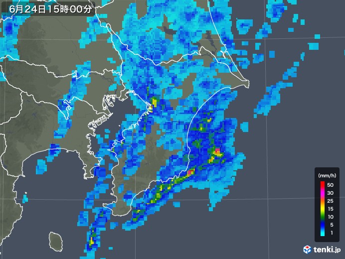 千葉市 雨雲レーダー