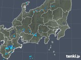 2019年07月08日の関東・甲信地方の雨雲レーダー