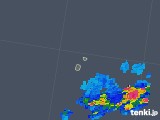 2019年07月08日の沖縄県(南大東島)の雨雲レーダー