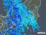 2019年07月11日の関東・甲信地方の雨雲レーダー