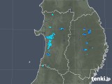 2019年07月16日の秋田県の雨雲レーダー