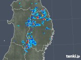 2019年07月17日の岩手県の雨雲レーダー