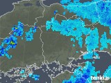 2019年07月21日の岡山県の雨雲レーダー