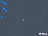 2019年08月03日の沖縄県(南大東島)の雨雲レーダー