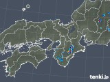 2019年08月09日の近畿地方の雨雲レーダー