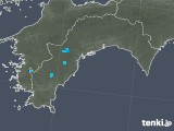 2019年08月10日の高知県の雨雲レーダー