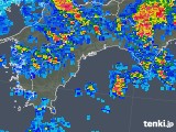 2019年08月14日の高知県の雨雲レーダー