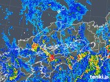 2019年08月15日の中国地方の雨雲レーダー