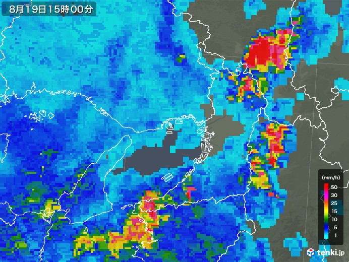 堺市雨雲レーダー