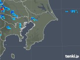 2019年08月21日の千葉県の雨雲レーダー