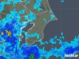 2019年08月23日の千葉県の雨雲レーダー