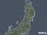 2019年10月01日の東北地方の雨雲レーダー