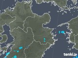 2019年10月01日の大分県の雨雲レーダー