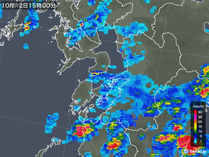 山鹿 市 天気 雨雲 レーダー