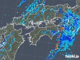 2019年10月03日の四国地方の雨雲レーダー