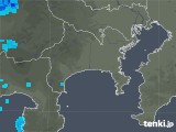 2019年10月03日の神奈川県の雨雲レーダー