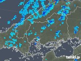 2019年10月03日の広島県の雨雲レーダー