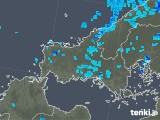 2019年10月03日の山口県の雨雲レーダー