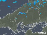 2019年10月04日の広島県の雨雲レーダー