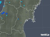 2019年10月05日の宮城県の雨雲レーダー