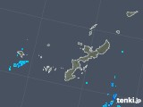 2019年10月10日の沖縄県の雨雲レーダー