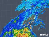 2019年10月12日の東北地方の雨雲レーダー