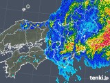 2019年10月12日の近畿地方の雨雲レーダー