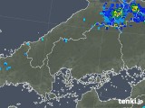 2019年10月12日の広島県の雨雲レーダー