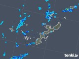 2019年10月14日の沖縄県の雨雲レーダー