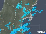 雨雲レーダー(2019年10月14日)