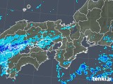 2019年10月17日の近畿地方の雨雲レーダー
